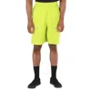 A-COLD-WALL* A COLD WALL MEN'S BRIGHT GREEN BODY MAP TRACK SHORTS