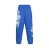 A-cold-wall* Brushstroke-print Cotton Track Pants In Volt Blue
