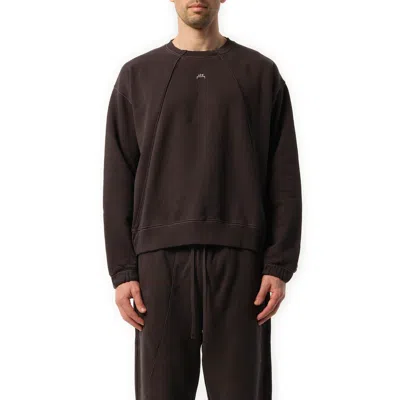 A-cold-wall* Men's Millbank Crewneck Sweater In Brown