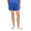 A-COLD-WALL* A COLD WALL MEN'S VOLT BLUE ESSENTIAL LOGO PATCH SWIM SHORTS