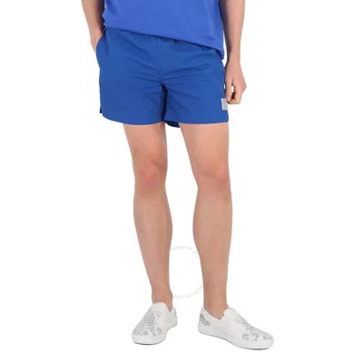 A-cold-wall* A Cold Wall Men's Volt Blue Essential Logo Patch Swim Shorts