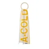 A-cold-wall* Fracture Scarf In Yellow