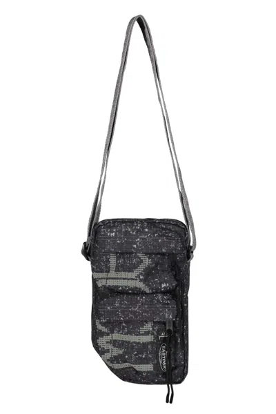 A-cold-wall* X Eastpak Marble-print Messenger Bag In Blue/black
