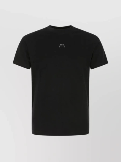 A-cold-wall* Minimalist Crew Neck T-shirt In Black