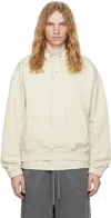 A-cold-wall* Off-white Millbank Hoodie In Beige Bone