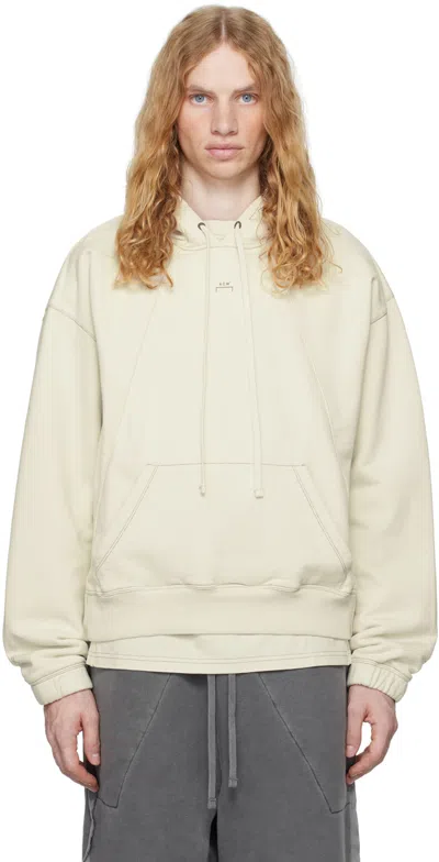 A-cold-wall* Off-white Millbank Hoodie In Beige Bone