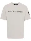 A-cold-wall* A Cold Wall Overdye Logo T-shirt In Grey