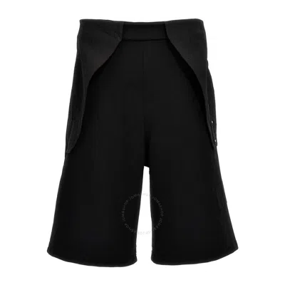 A-COLD-WALL* A COLD WALL OVERLAY COTTON SWEATSHORTS