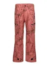 A-cold-wall* A Cold Wall* 'crimson Overdye Static Zip' Pants In Nude & Neutrals