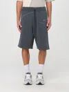 A-cold-wall* Mens Oblique Two-slip-pockets Cotton-jersey Shorts Grey Slate In Grey
