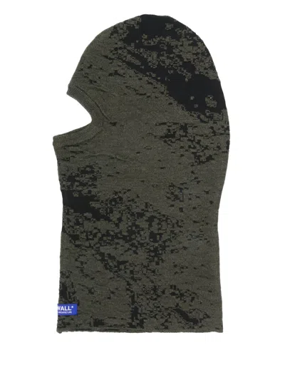 A-cold-wall* Patterned-jacquard Balaclava In Grey