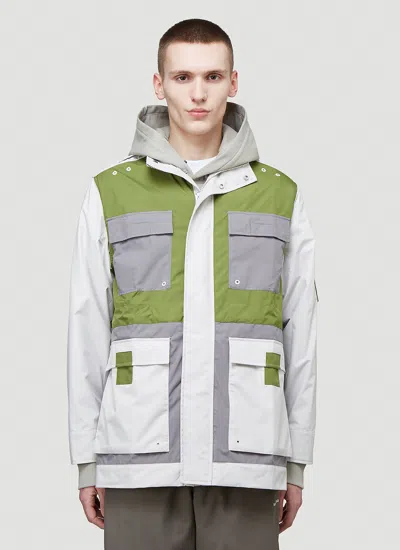 A-cold-wall* Rhombus M65 Jacket In White