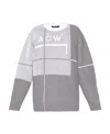A-cold-wall* Round Neck Long-sleeved Sweater In Gray