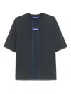 A-cold-wall* Man T-shirt Grey Size M Cotton In Black