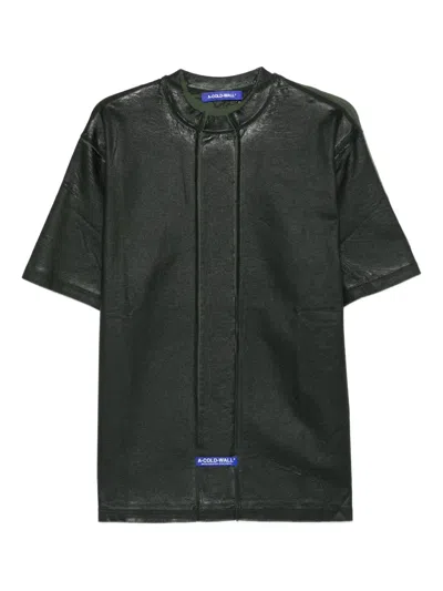 A-cold-wall* Seam Fracture T-shirt In Green