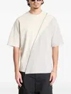 A-cold-wall* Spliced Asymmetric Colour-blocked T-shirt