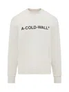 A-cold-wall* A-cold-wall Sweatshirt Crew Neck In White