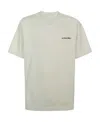 A-cold-wall* T-shirt With Round Neck And Short Sleeves In White