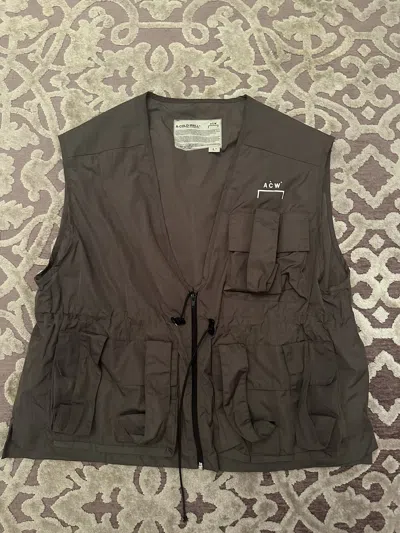 Pre-owned A-cold-wall* Tactical Vest In Gray