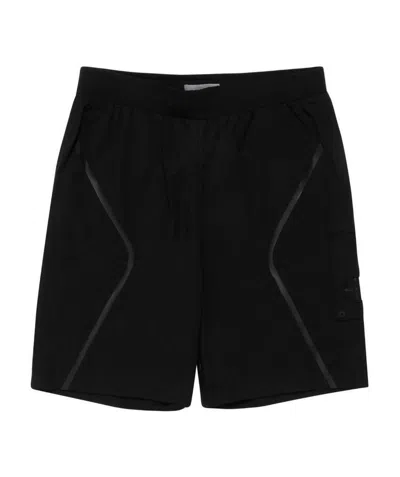 A-cold-wall* Tape-detail Knee-length Shorts In Black