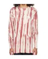 A-cold-wall* Tie-dye Logo-print Jumper In Pink