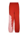 A-cold-wall* Tie-dye Pattern Track Pants In Red