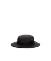 A-cold-wall* Utile Drawstring Bucket Hat In Black