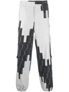 A-cold-wall* Vector-monogram Tapered Trousers In Black