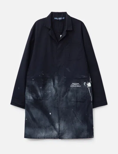A-cold-wall* Warehouse Coat In Blue