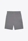 A-cold-wall* Welded Corbusier Knee-length Shorts In Gray