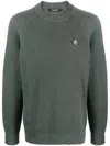 A-cold-wall* Windermere Fisherman's-knit Jumper In Green