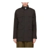 A-cold-wall* Elastic-waist Windproof Field Jacket In Black