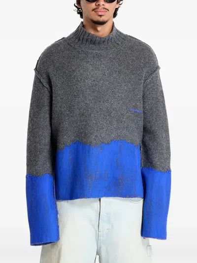 A-cold-wall* Wool Jumper In Gray