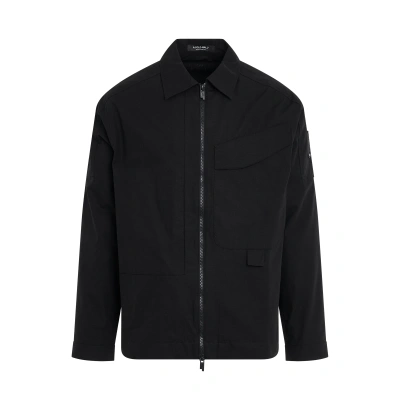 A-cold-wall* Zip Overshirt In Black