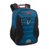 A D Sutton Ad Sutton Quilt Backpack With Carabiner Clip In Blue
