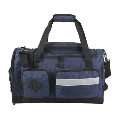 A D Sutton Summit Ridge 20" Cargo Duffel Bag With Reflective Strip In Blue