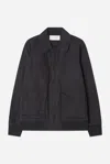 A Days March Bader Cotton Flight Jacket In Black