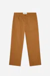 A Days March Barrow Cotton Trousers In Brown