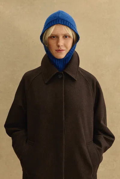 A Days March Billie Merino Balaclava In Blue