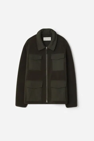 A Days March Bona Wool Fleece Jacket In Green