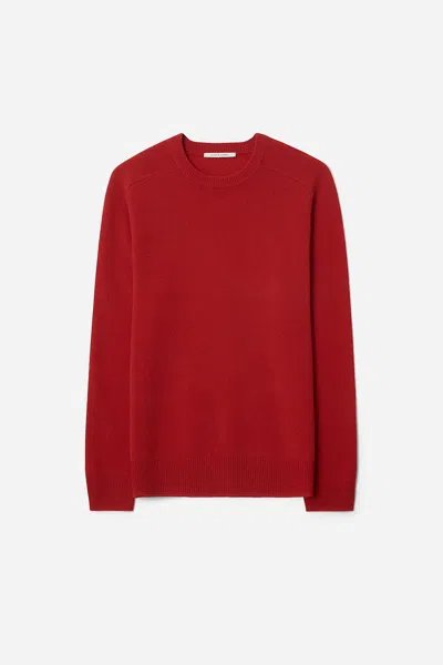 A Days March Brodick Lambswool Sweater In Red