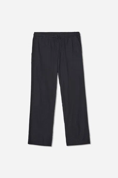 A Days March Charlie Flannel Pyjamas In Black