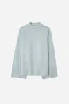 A Days March Coleen Boiled Merino Sweater In Blue