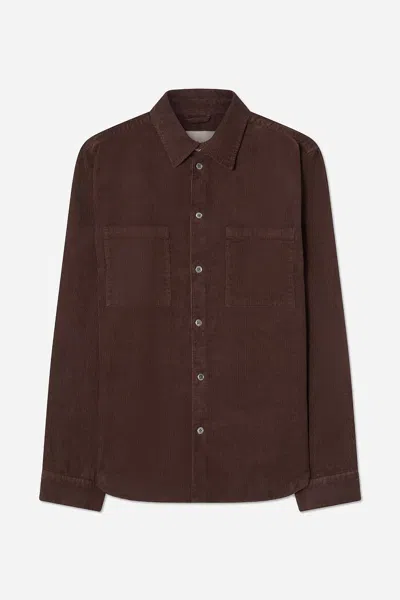 A Days March Denver Corduroy Shirt In Brown