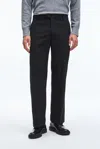 A Days March Edward Relaxed Wool Blend Trousers In Black