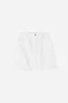 A Days March Geneva Denim Shorts In White