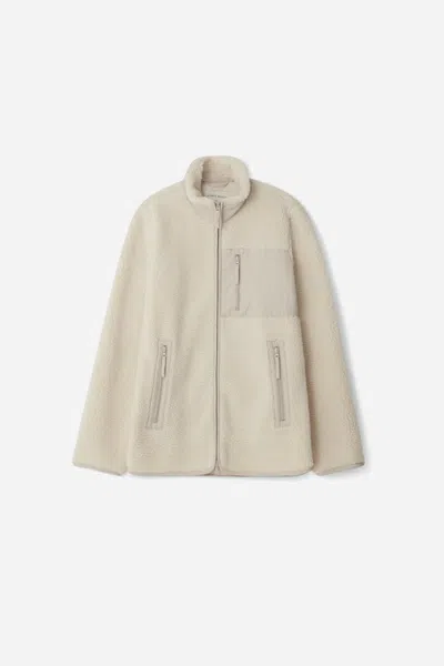 A Days March Granån Pile Fleece Jacket In Neutral