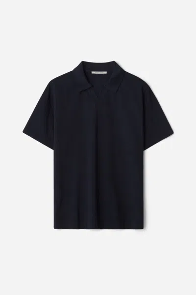 A Days March Greylock Jersey Polo In Blue