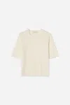 A Days March Hattie Structured T-shirt In White