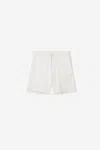 A Days March Ipu Hemp Drawstring Shorts In White